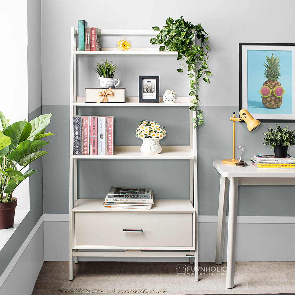 Maureen Wide Rack (Ivory)