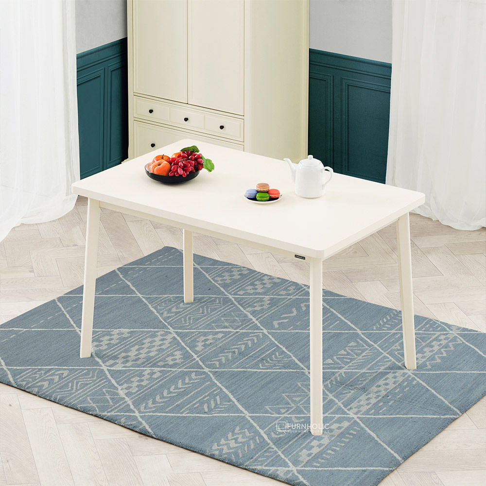 Bernard Dining Table 120 (Ivory)