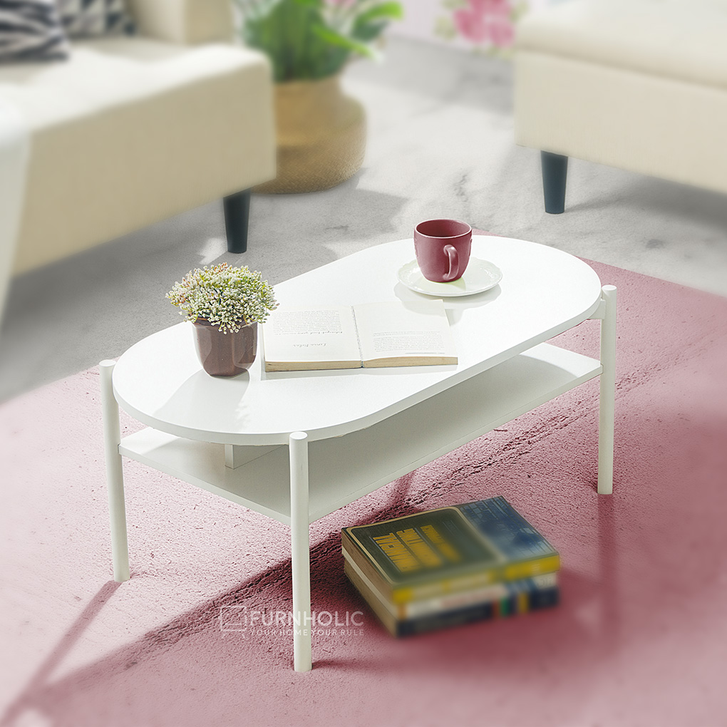 Maja Coffee Table (Ivory)
