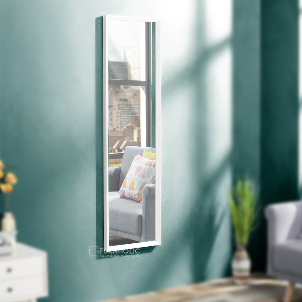 Clara Wall Mirror L42 (Ivory)