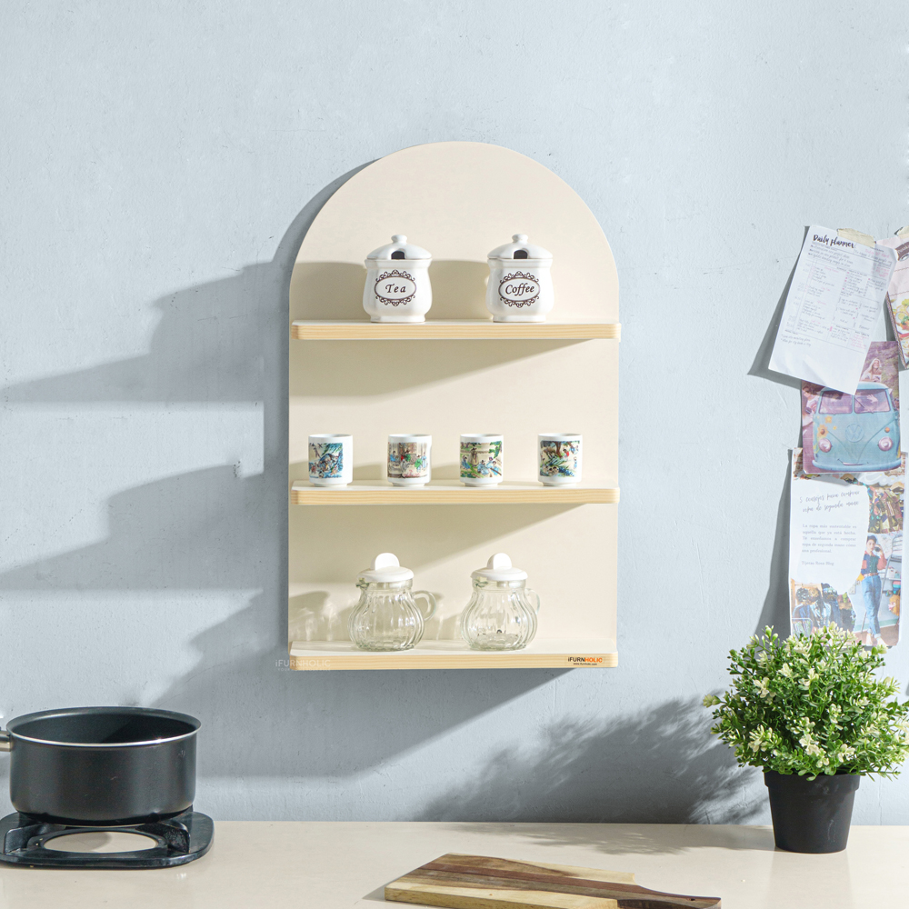 Creta Deco Shelves (M) (Ivory)