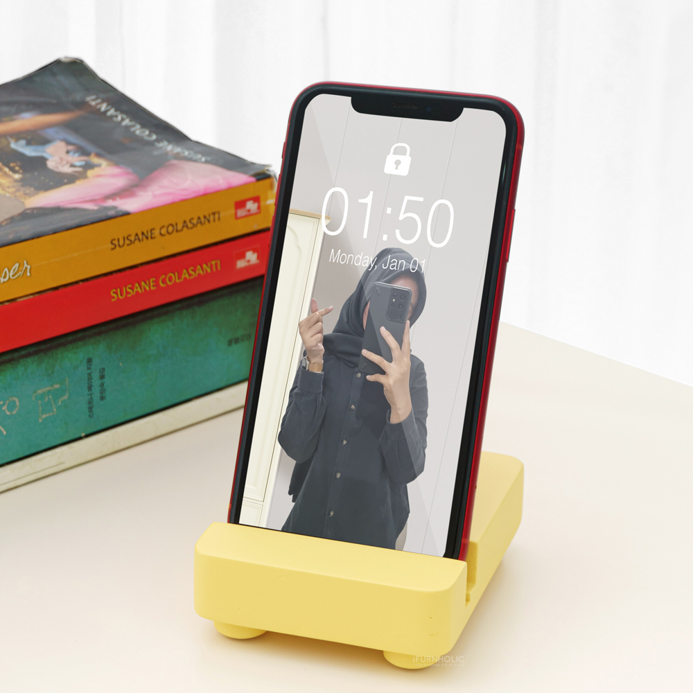 Domo Phone Stand (Yellow)