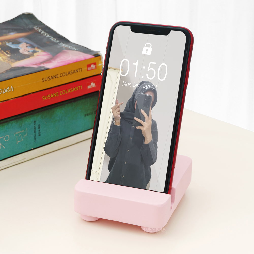 Domo Phone Stand (Pink)