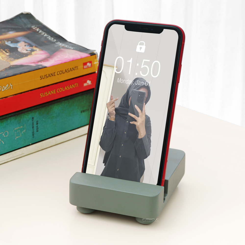 Domo Phone Stand (Grey)