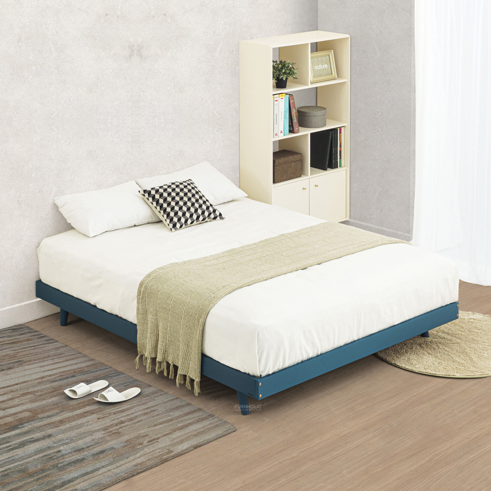 Amy Bed 160 (Navy)