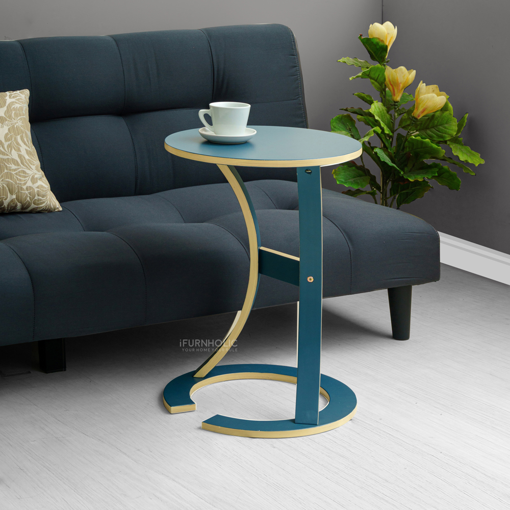 Ellen End Table (Navy )