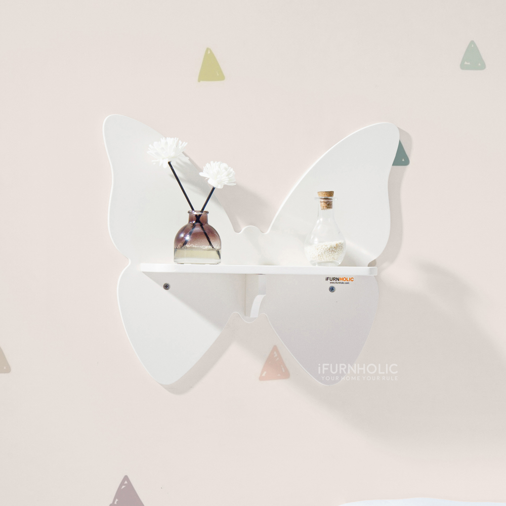 Butterfly Shelf (Ivory)