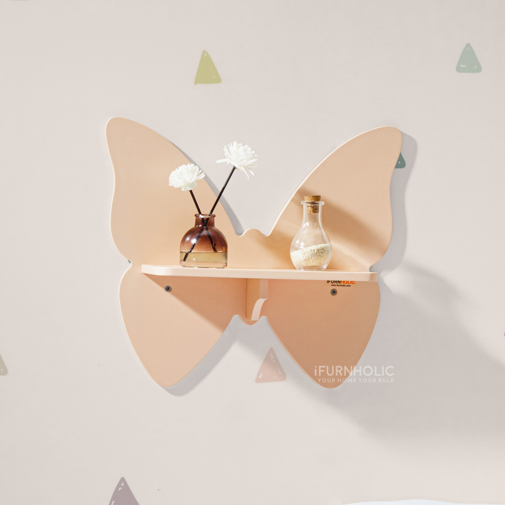 Butterfly Shelf (Pink)