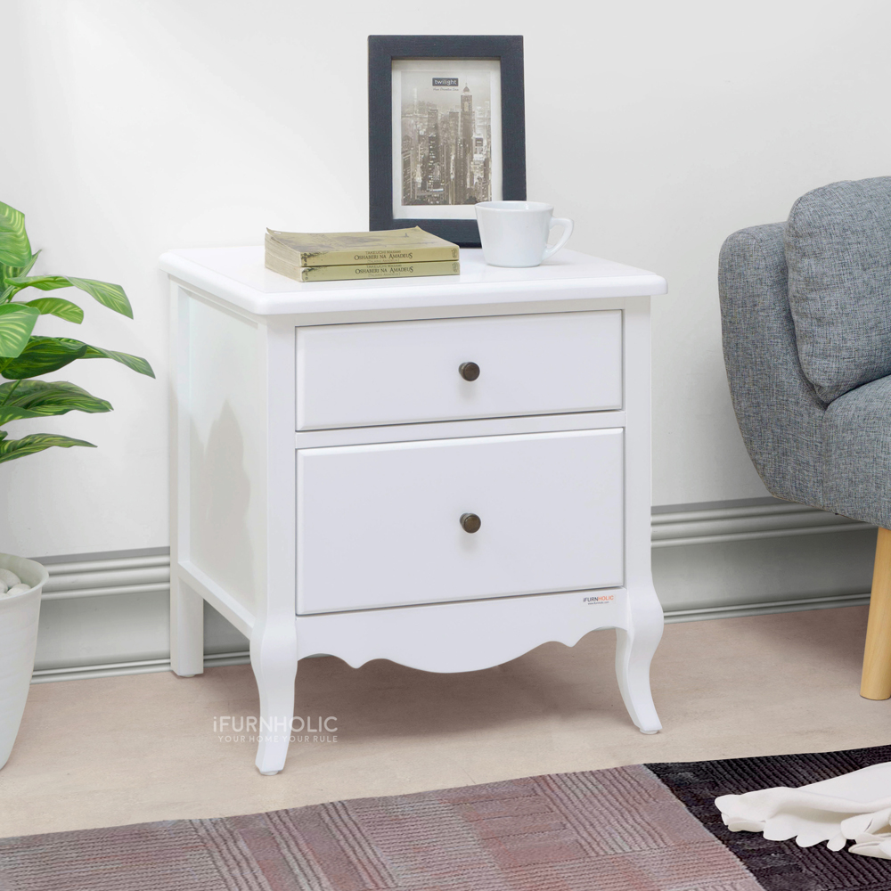 Charlotte Night Stand ( White )