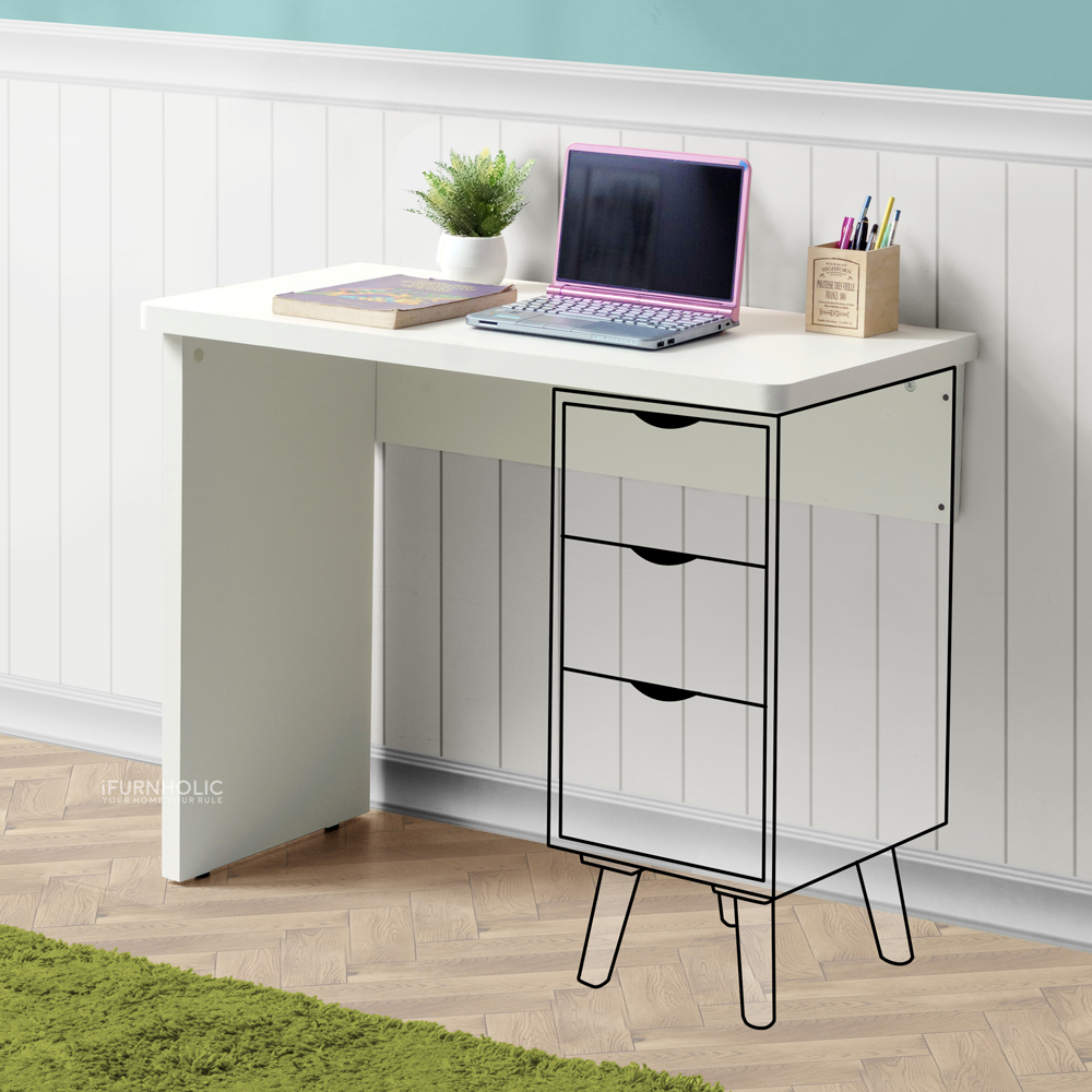 Thomas Smart Desk 90 (Ivory)