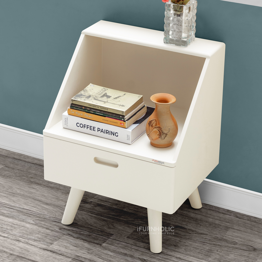 Retro Mini Cabinet (Ivory)