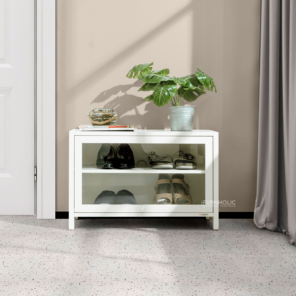 Siena Shoe Cabinet 1 (Ivory)