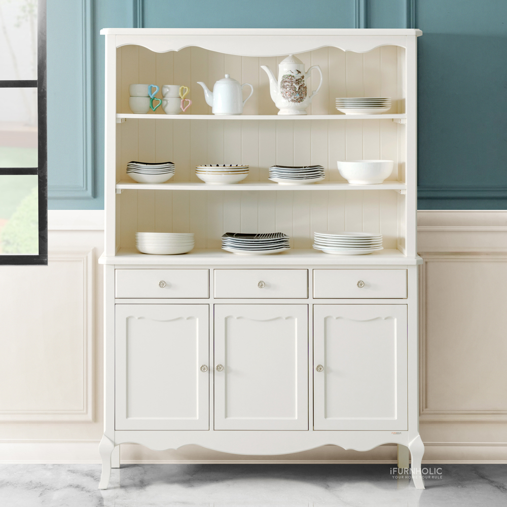 Baroque Hutch (Ivory)