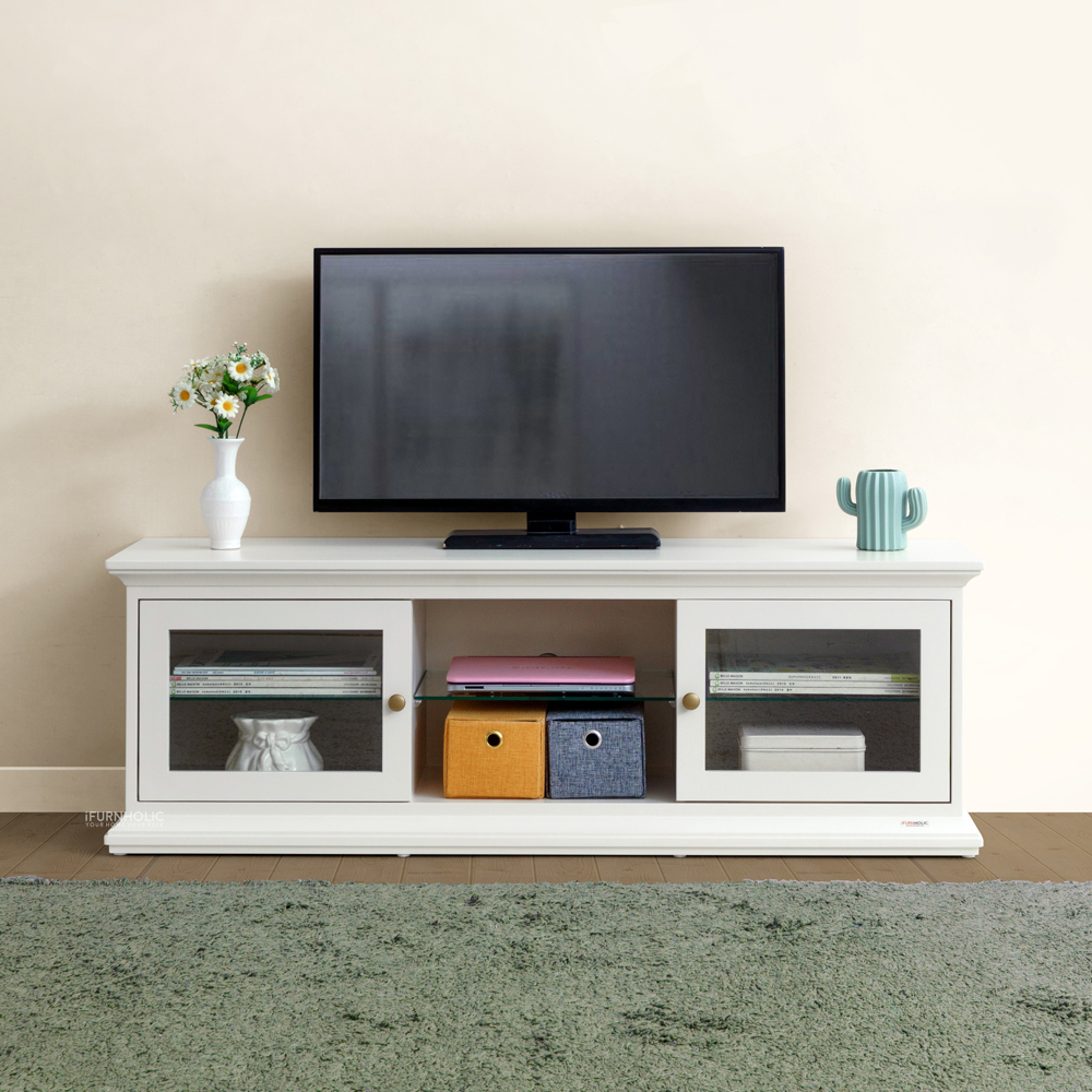 Kamila TV Cabinet 120 (Ivory)