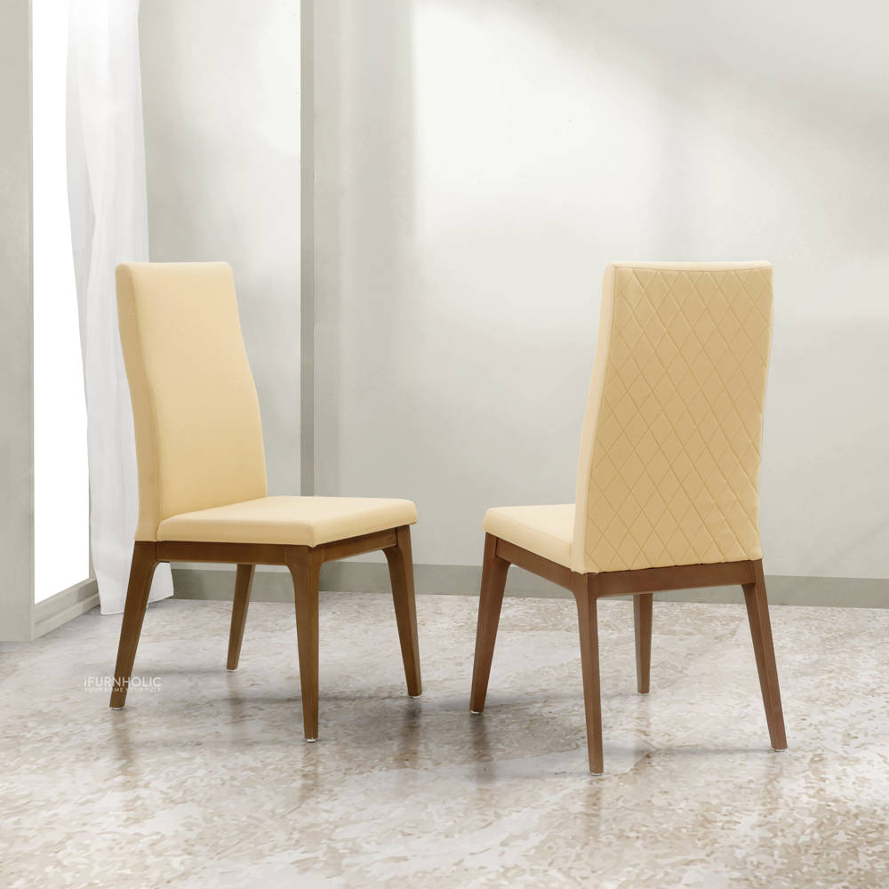 Hikari Dining Chair (Set Of 2) (Brown)