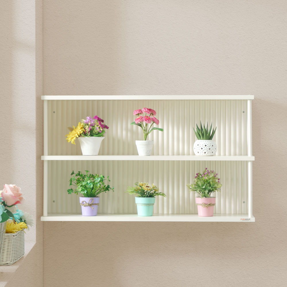 Faye Tiered Shelf (Ivory)