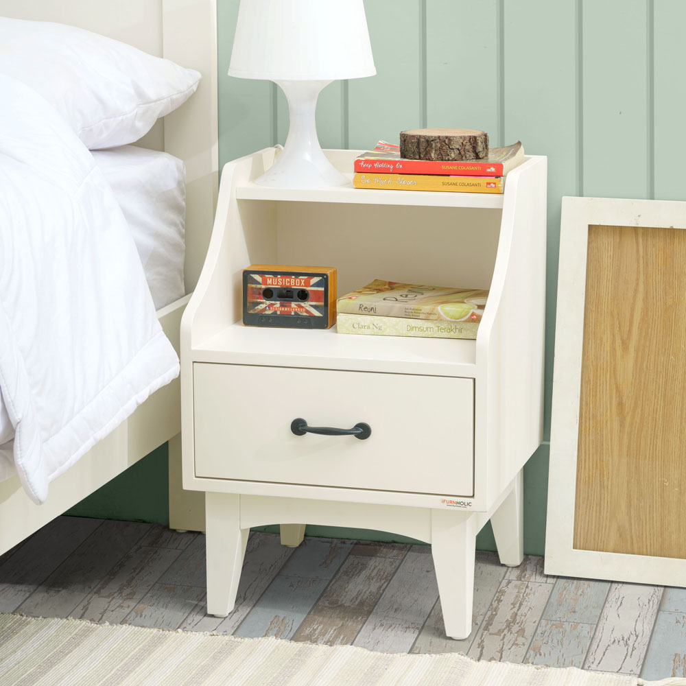 Sasha Night Stand (Ivory)