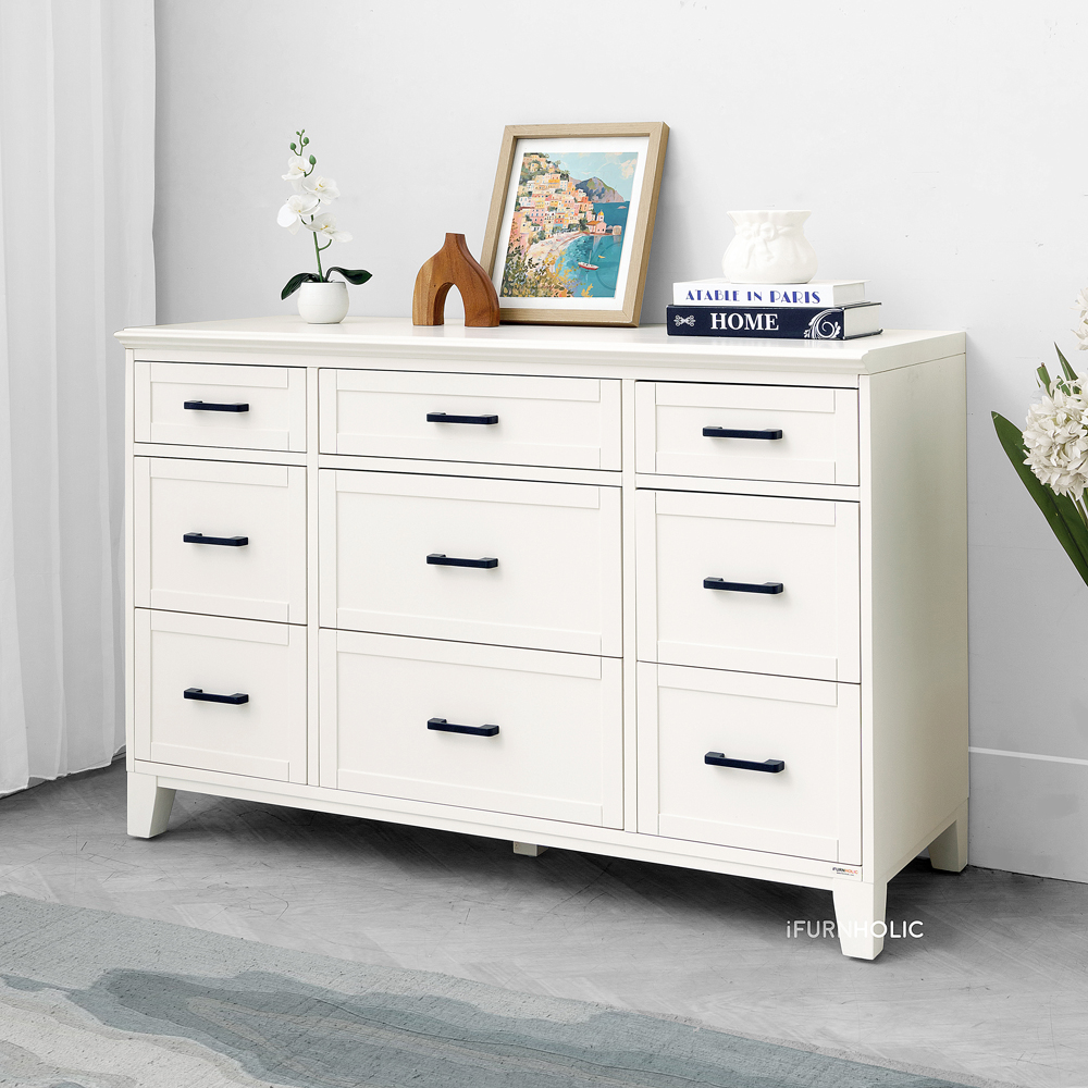 Francesco Wide Chest (Ivory)