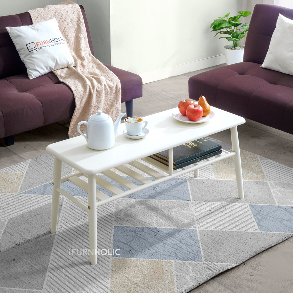 Liza Coffe Table (Ivory)