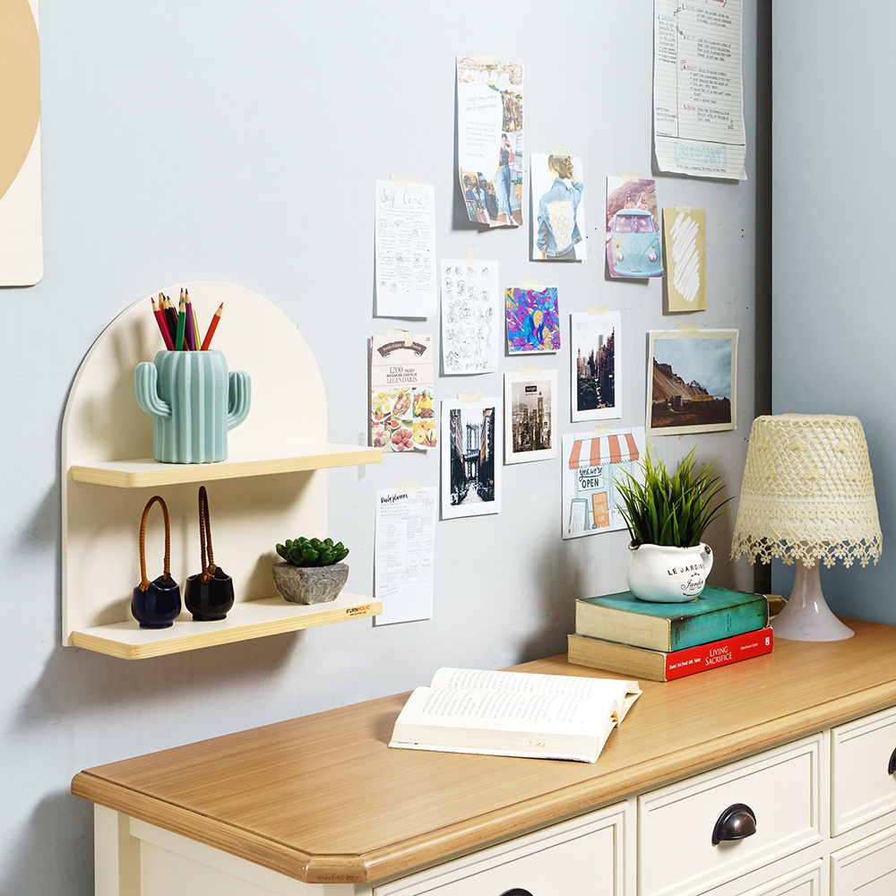 Creta Deco Shelves (S) (Ivory)