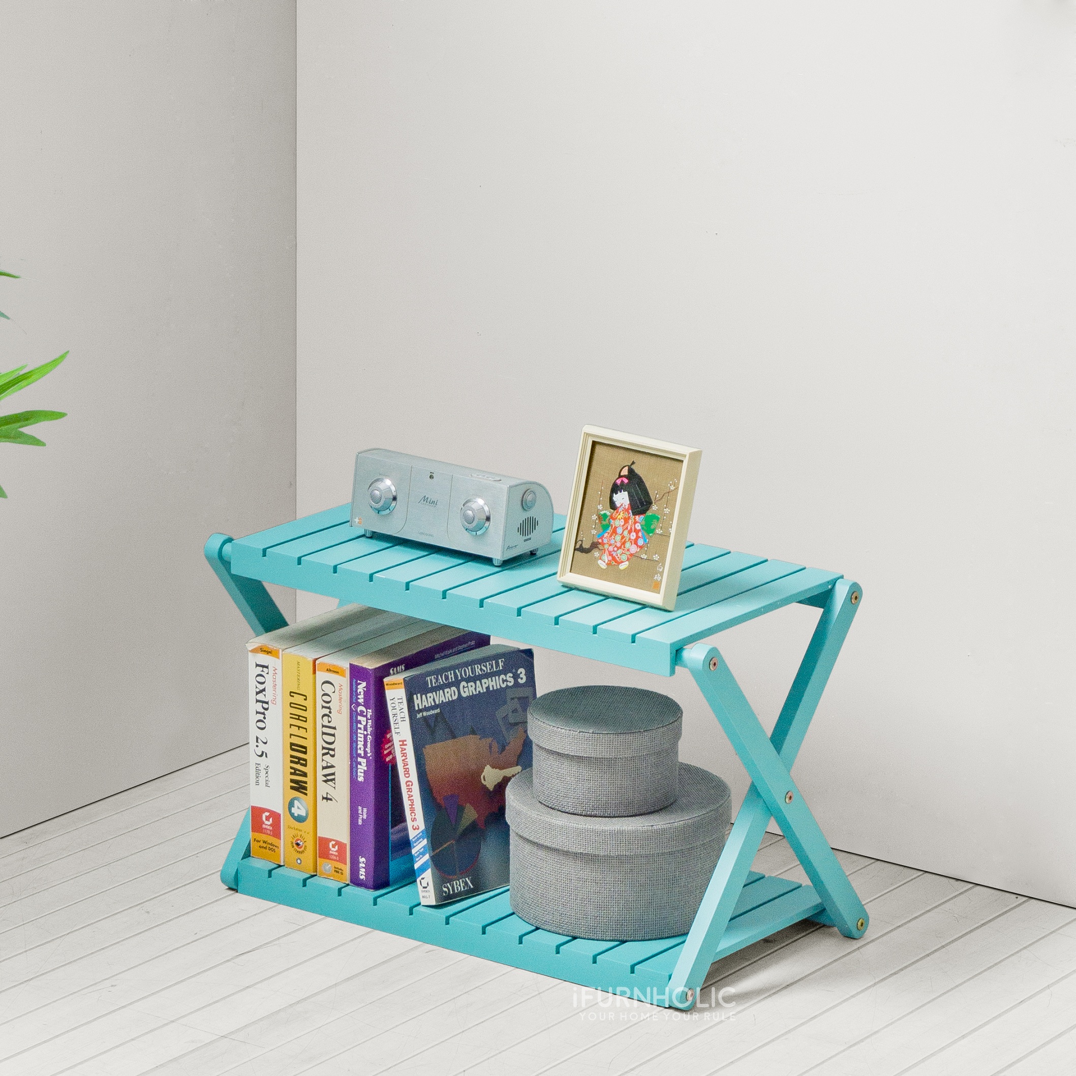 Folding Rack 2 Stack W600 (Tosca)