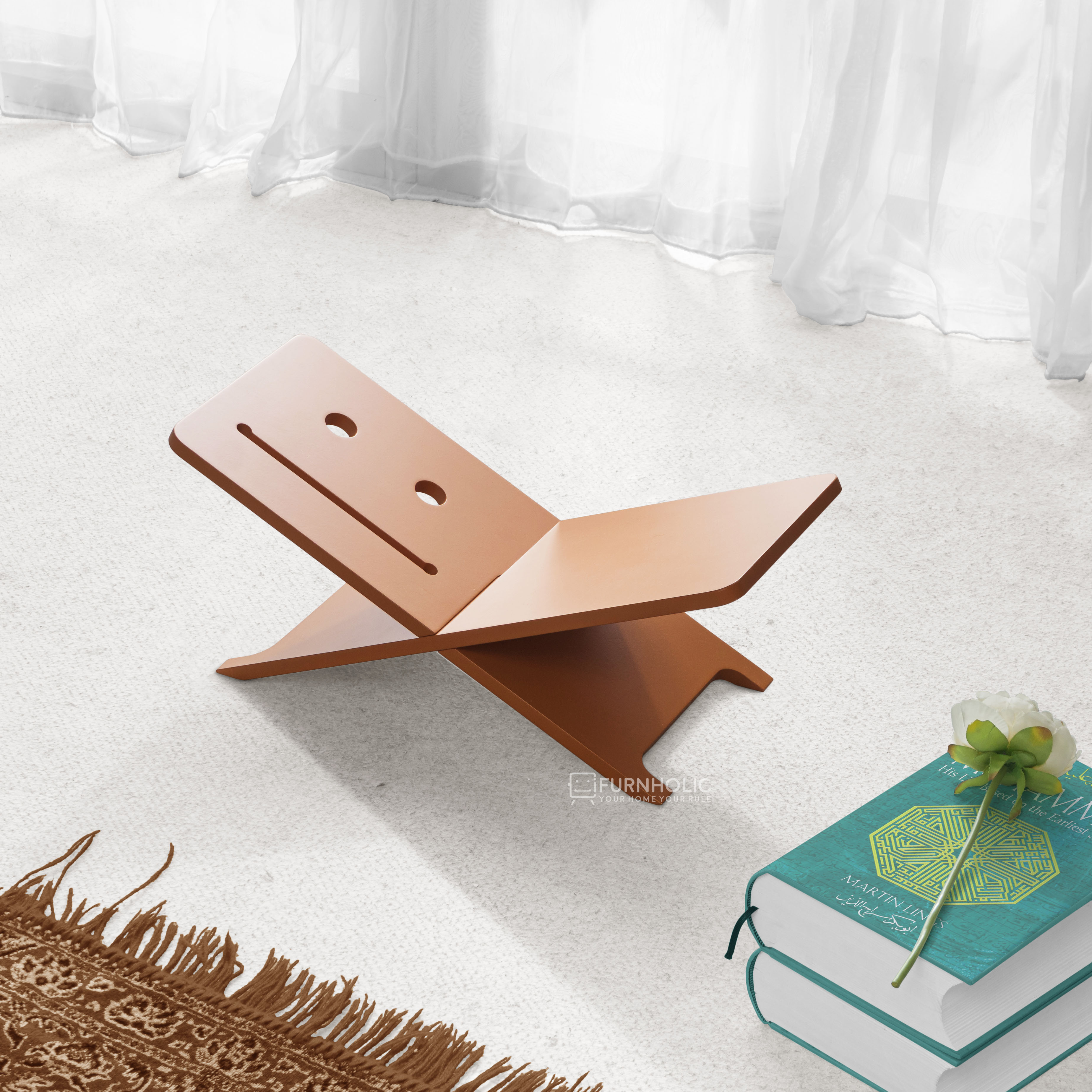 Macaron Rehal Table (Natural)